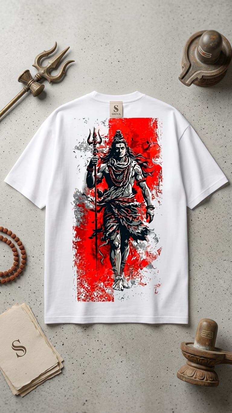 "rudra essence" oversized premium tee. "rudra essence" oversized premium tee.